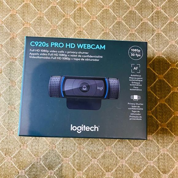 Logitech C920s Pro HD Webcam NEW - Picture 1 of 4